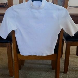 Tribe Kelley Mock Neck Crop Top